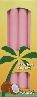 Taper, 9in. Coconut Candle 4-Pack