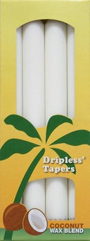 Taper, 9in. Coconut Candle 4-Pack