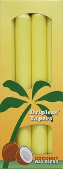 Taper, 9in. Coconut Candle 4-Pack