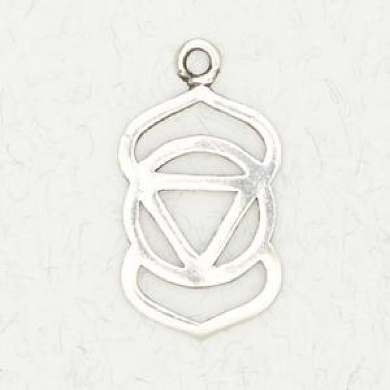 Pendant, Chakra Symbols - Assorted designs in pewter