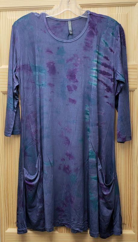 Tie Dye Shift Dress