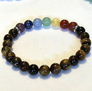 Bracelet, 8mm Chakra Assorted