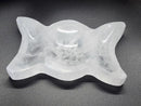 Triple Moon Selenite Bowl