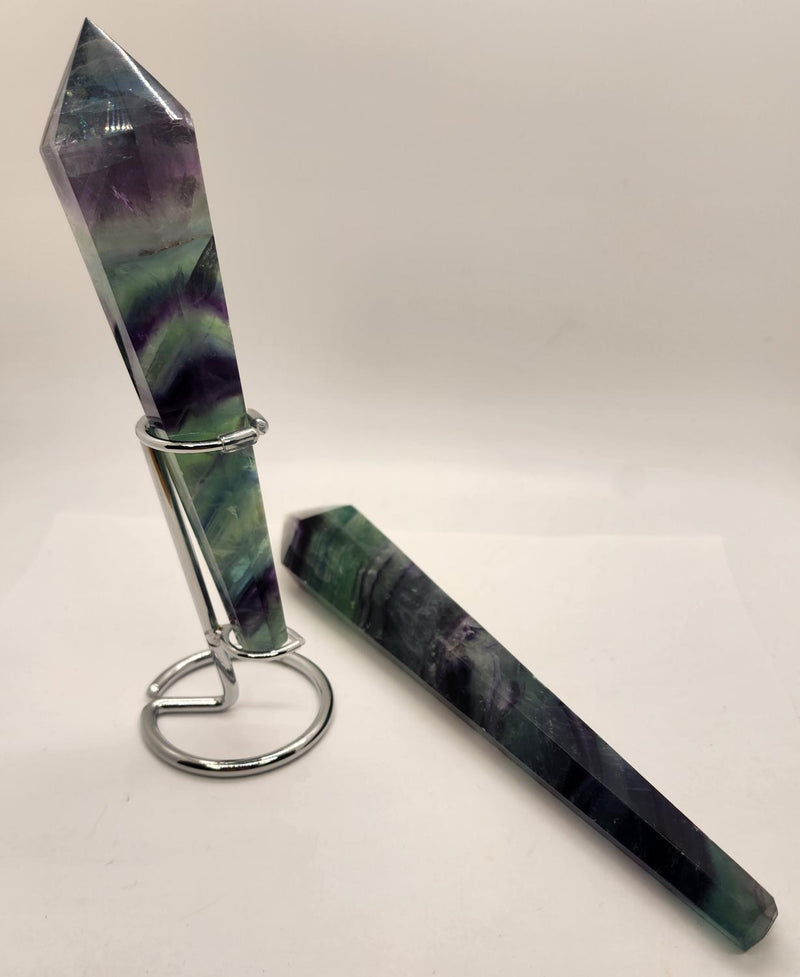 Wand, Fluorite w/Stand