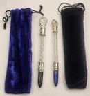 Wand, Tanzanite w-Velvet Bag