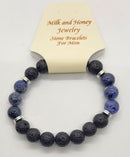 Bracelet, 10MM size in assorted gemstones