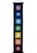 Banner, Black/7 Chakra Flap