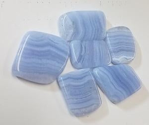 Agate/Blue Lace Slices - Polished