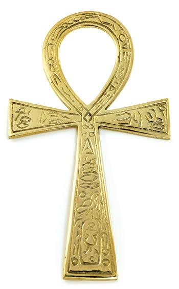 Ankh, Brass 6-1/2"