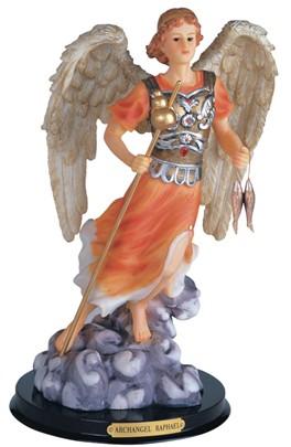 Archangel Raphael 12" Color Figurine