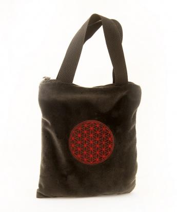 Bag, Flower of Life/Black - ForHeavenSake