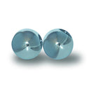 Balls, Chinese Health Chrome 1.5in. diameter (pair) w/silk box