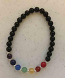 Bracelet, Chakra 7 Mini 6mm