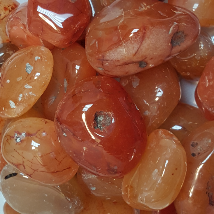 carnelian-tumbled