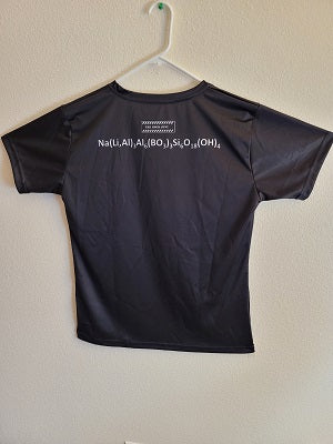 Mens Tourmaline Shirt 100% Polyester (Back)