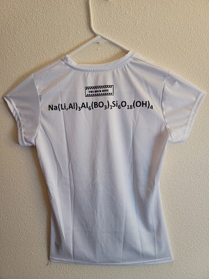 Womens Tourmaline Shirt 100% Polyester (Back)