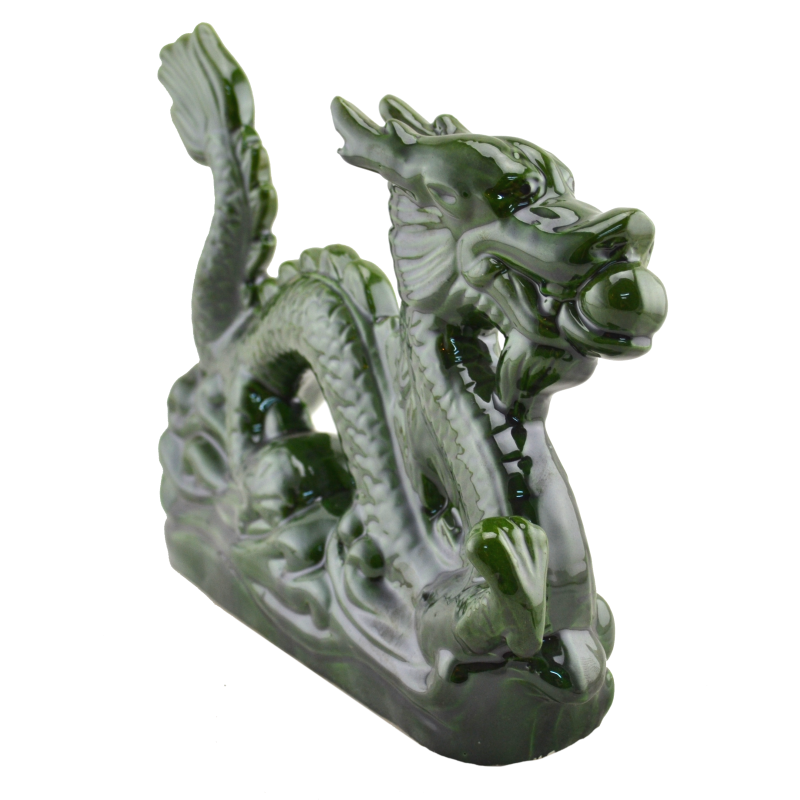 Dragon, Imperial/Green Celadon Ceramic