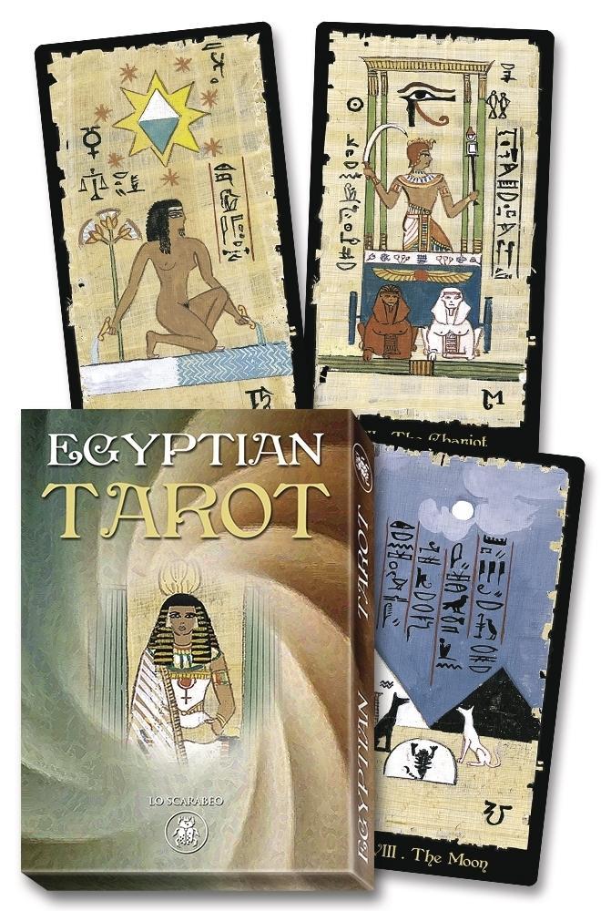 Egyptian Tarot Grand Trumps Deck 22 Major Arcana