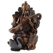 Saraswati Bronze Figurine