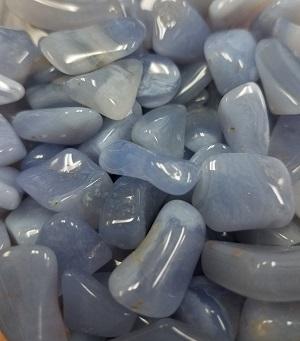 AGATE/BLUE STORM - Tumbled A M