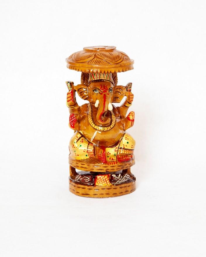 Ganesha, Sitting Under Umbrell