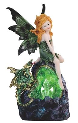 Fairy, w-Dragon & Green Crysta