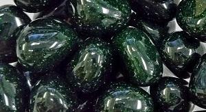 GOLDSTONE/GREEN - Tumbled