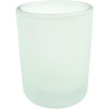 Candle Holder, Frosted Glass Votive