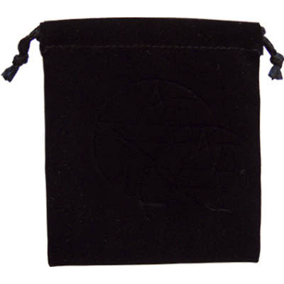 Bag, Unlined Velvet 3x4 Black