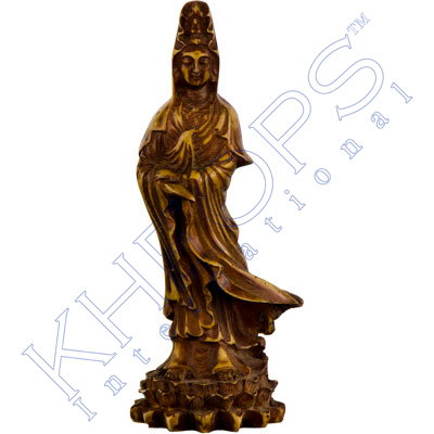 Kwan Yin, 5in. Natural Antique