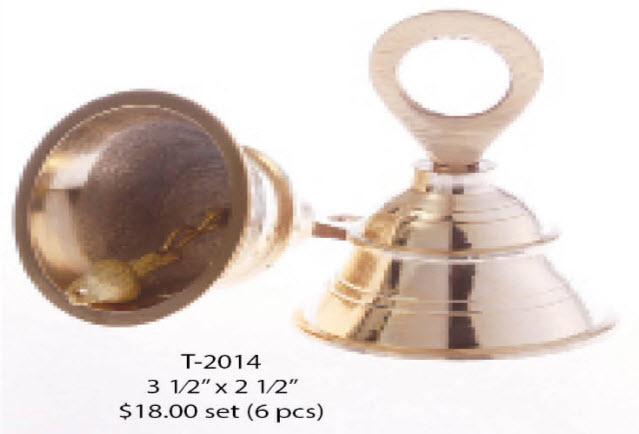 Bell, Single Brass 3.5x2.5