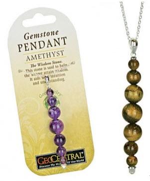 Necklace, Multi-Size Gem Bead