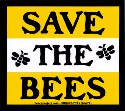 Sticker, Bumper Save the Bees