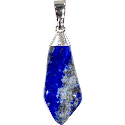 Pendant, Diamond Shape-Lapis L