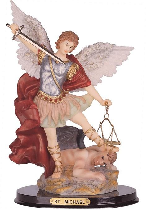 Archangel Michael 12" Color Figurine
