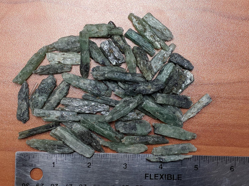 Kyanite/Green - Raw blades