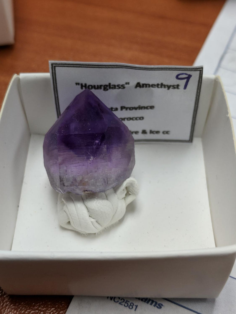 Amethyst - Hourglass Point $22