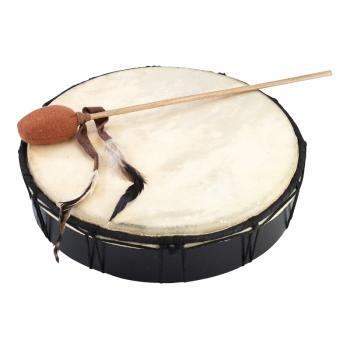 Drum, Ceremonial, w-Stick, 12.