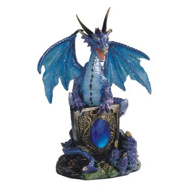 Dragon w-Shield, Blue/Purple,