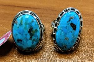 Ring, Turquoise, SS