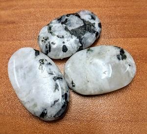 Moonstone, Flat, Polished