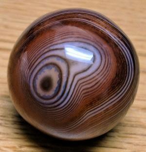 Sphere, Sardonyx, 1.5in.