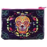 Purse, Coin, Sunshine Skulls,