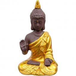 Figurine, Mudra Buddha, Gold,