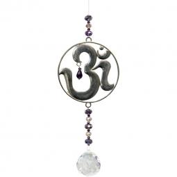 Crystal Hanger, Metal Om w-Pin