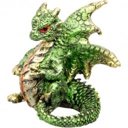 Figurine, Dragon, Green, 1.75i