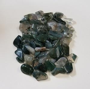 AGATE/GREEN MOSS - CHIPS Tumbl
