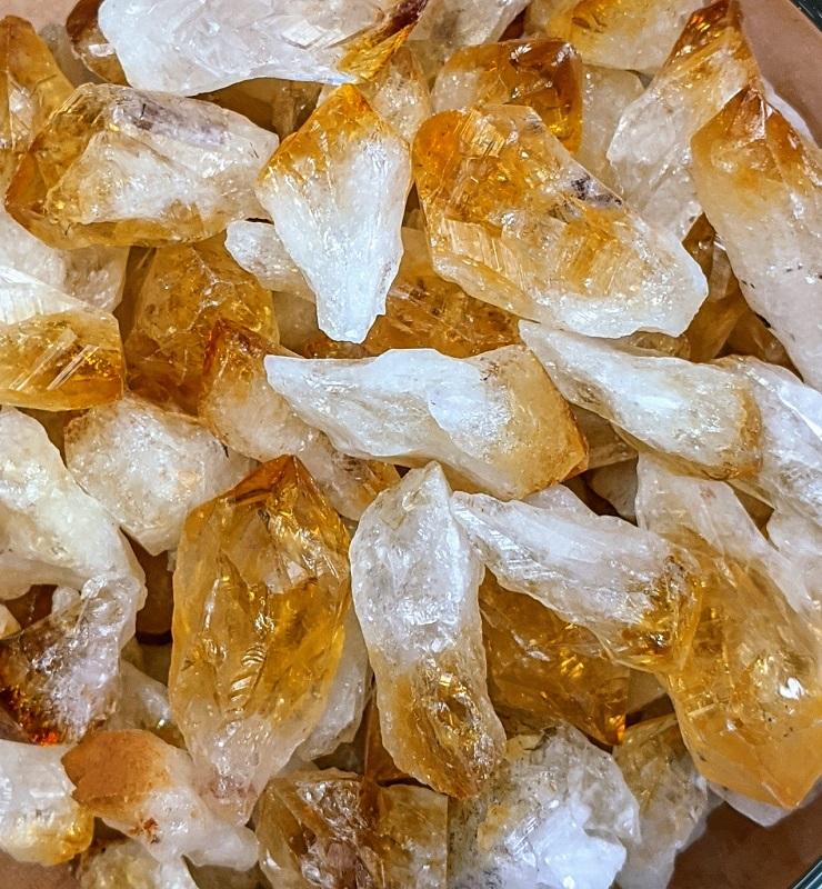 Point, Citrine 3/4-1in. Brazil