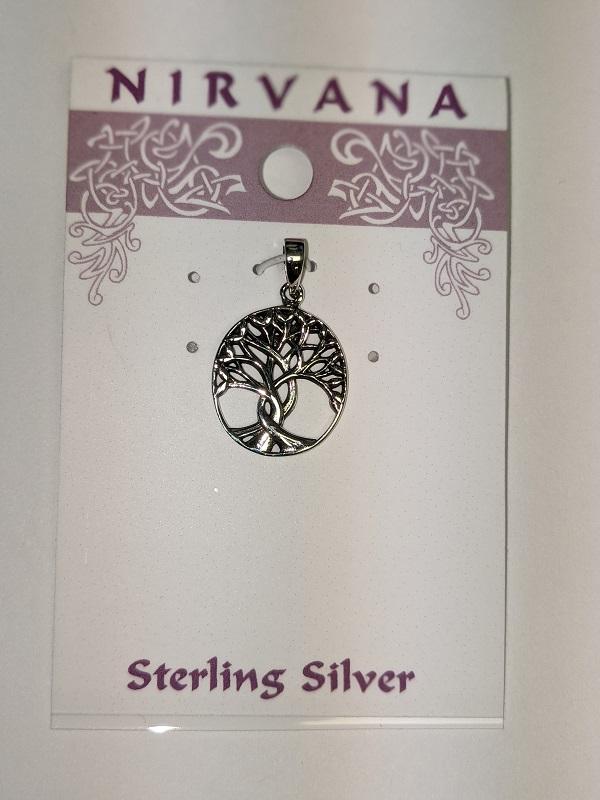 Pendant, Tree of Life - Assorted designs in sterling silver