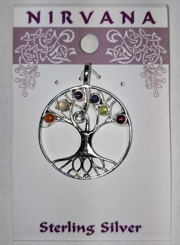 Pendant, Tree of Life - Assorted designs in sterling silver